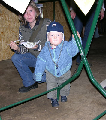 große und kleine Besucher kamen auf den Scheifenhof