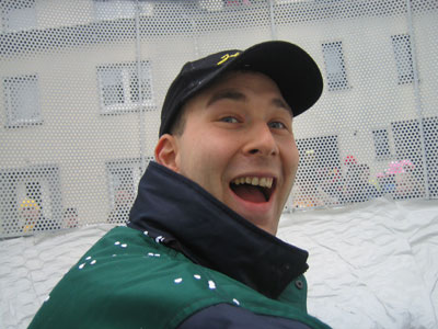 Einer unserer Fahrer